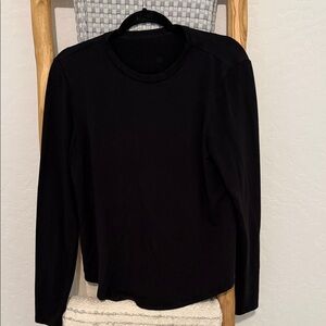 lululemon athletica Black Long Sleeve Tee